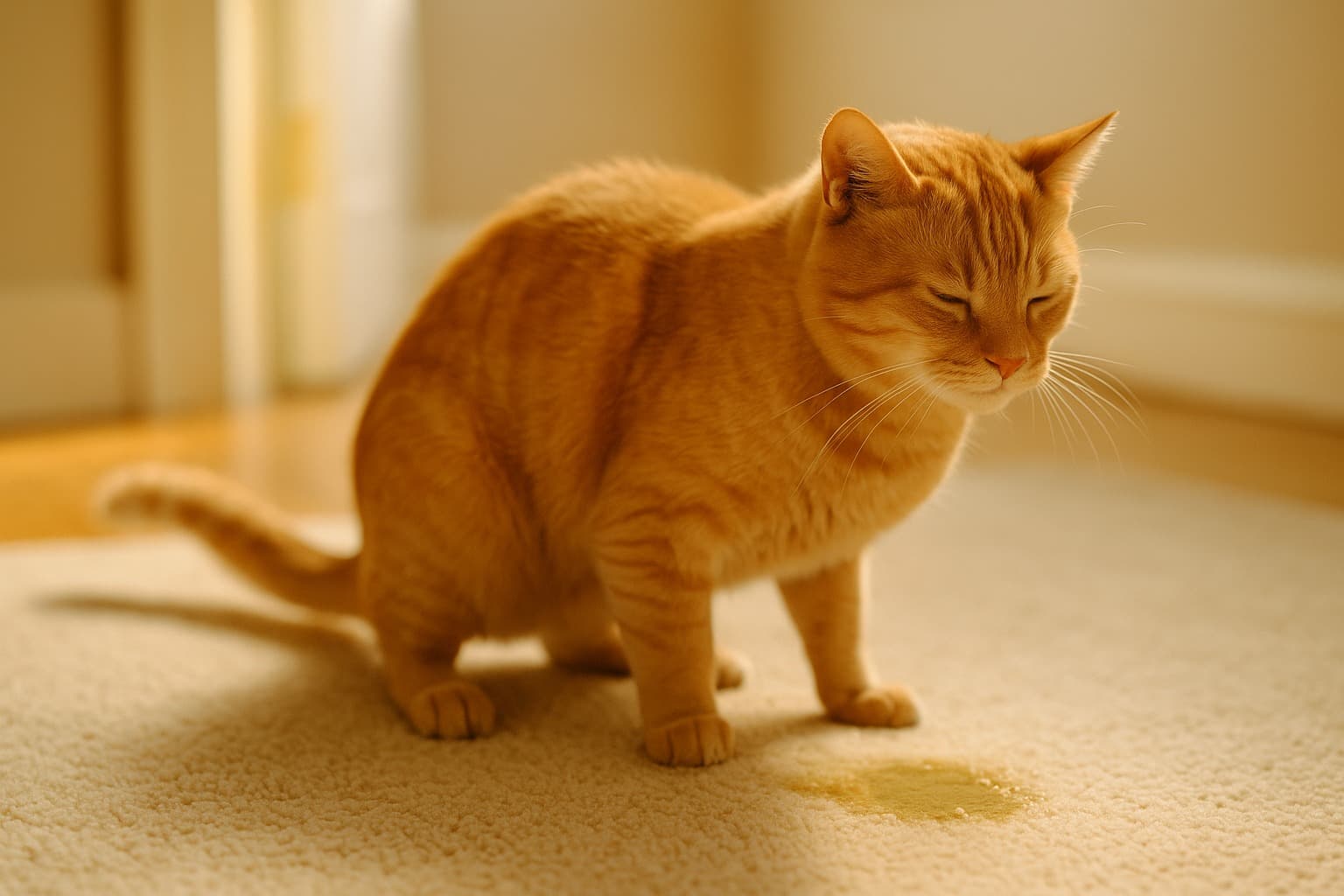My cat urinates everywhere: A problem with cats going to the toilet