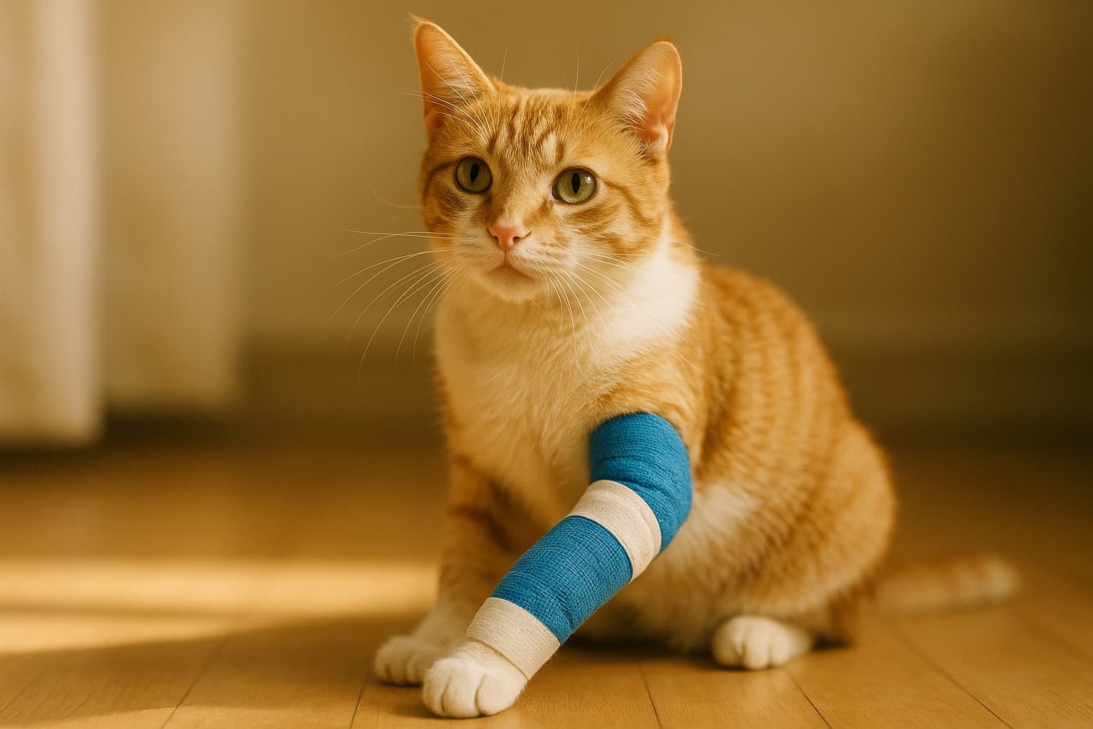 Broken bones in cats and treatment methods