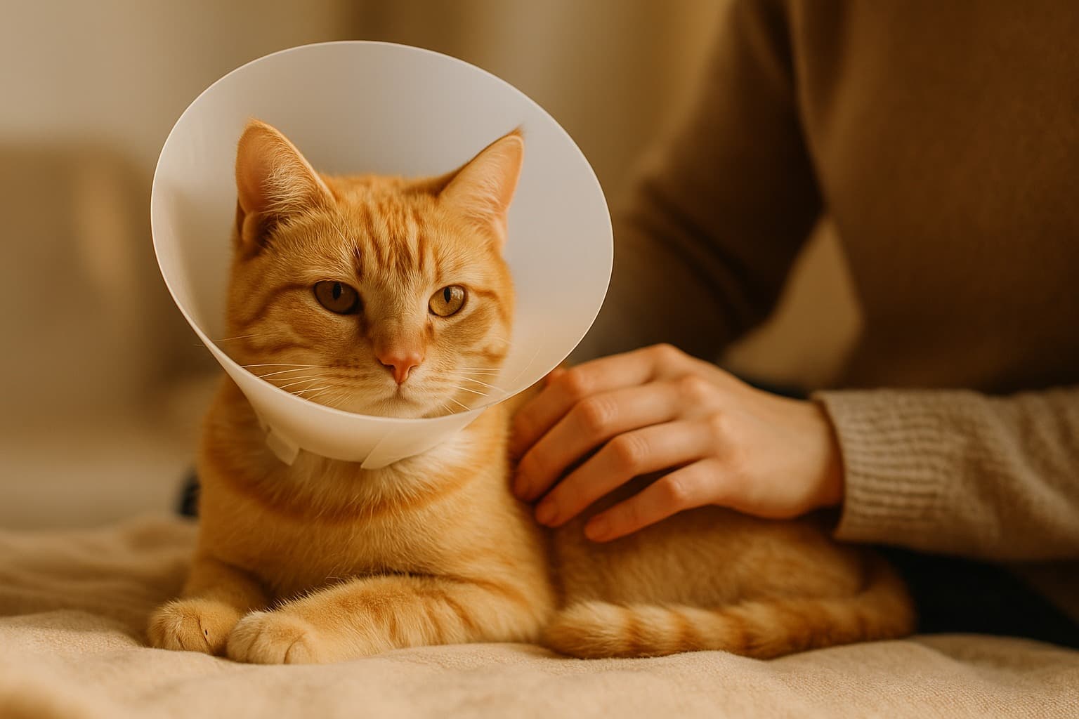 Care after neutering cats