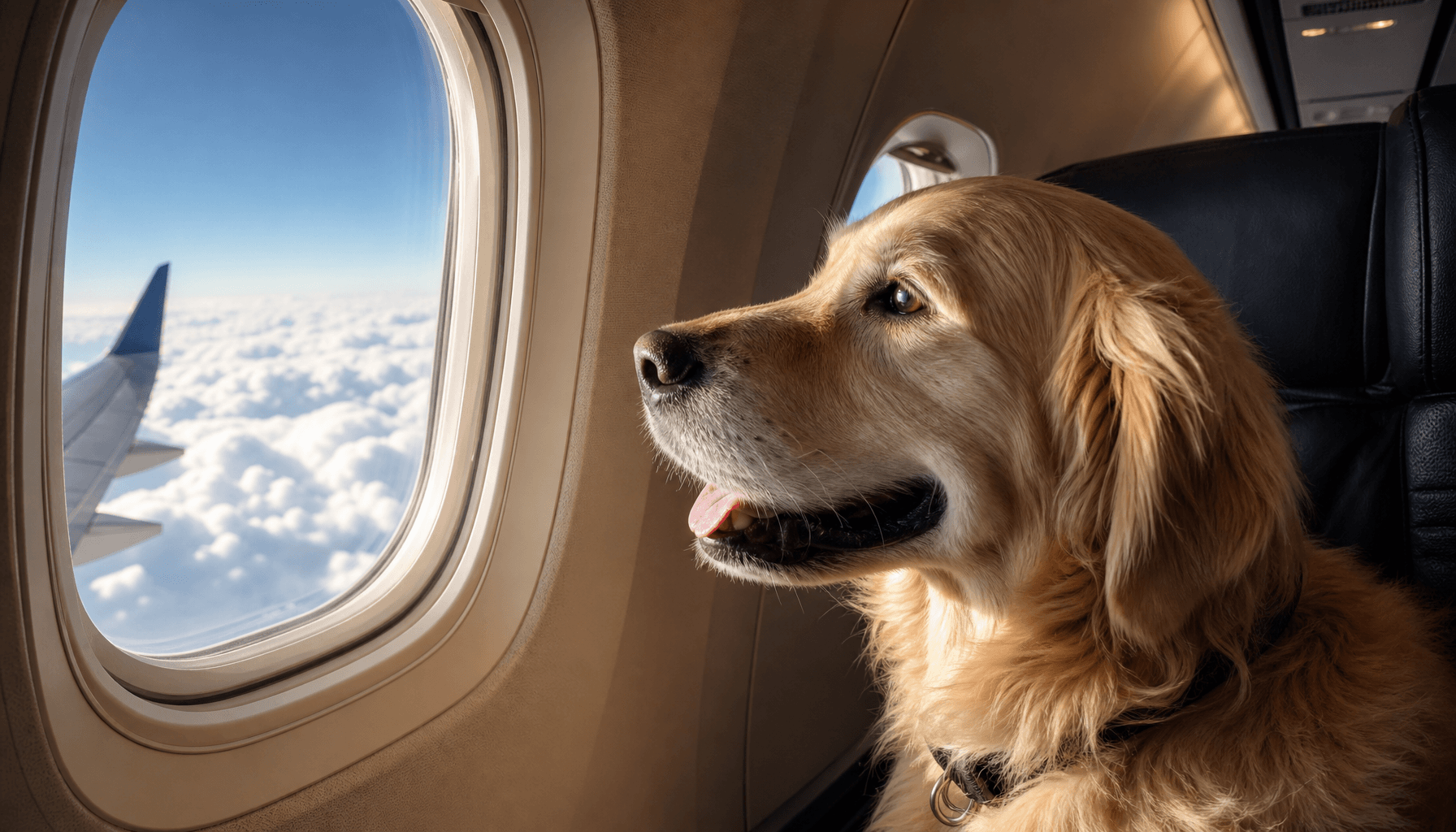 Fliegen mit Fido: Die Wahrheit über Hunde und Flugzeuge