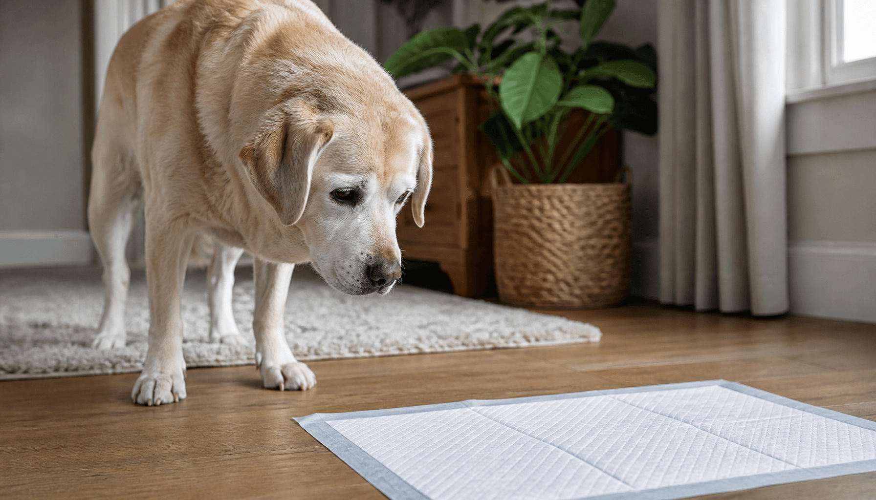 Training Your Senior Dog to Use Potty Pads Without Losing Your Mind