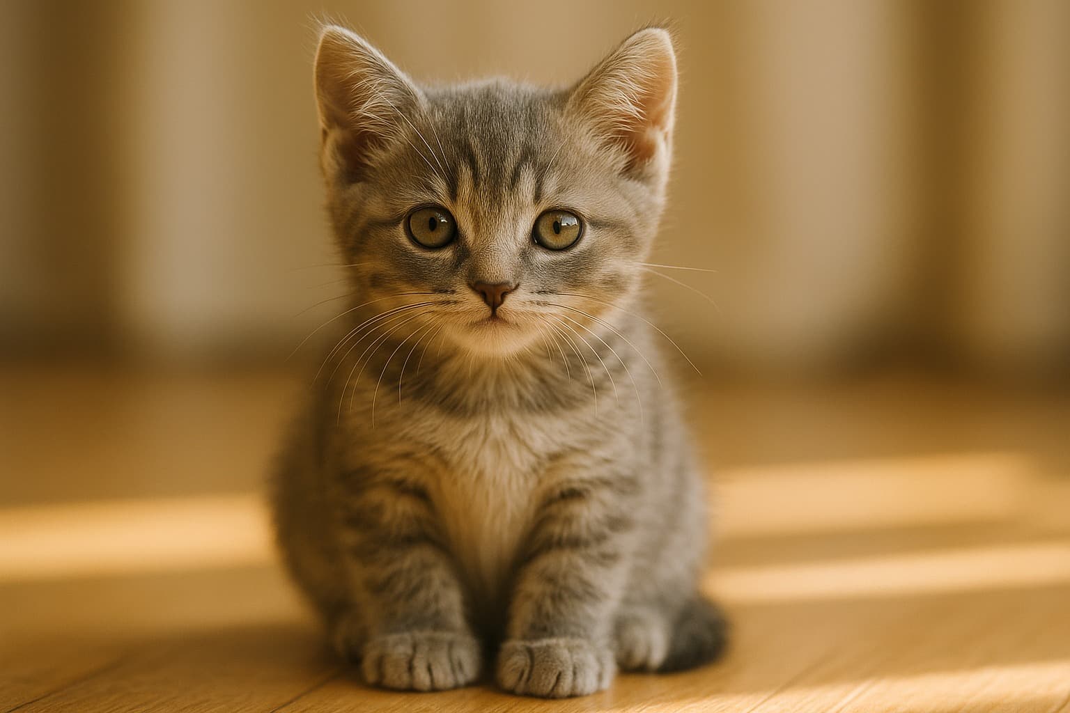 Todo sobre las características y el cuidado de los gatitos grises