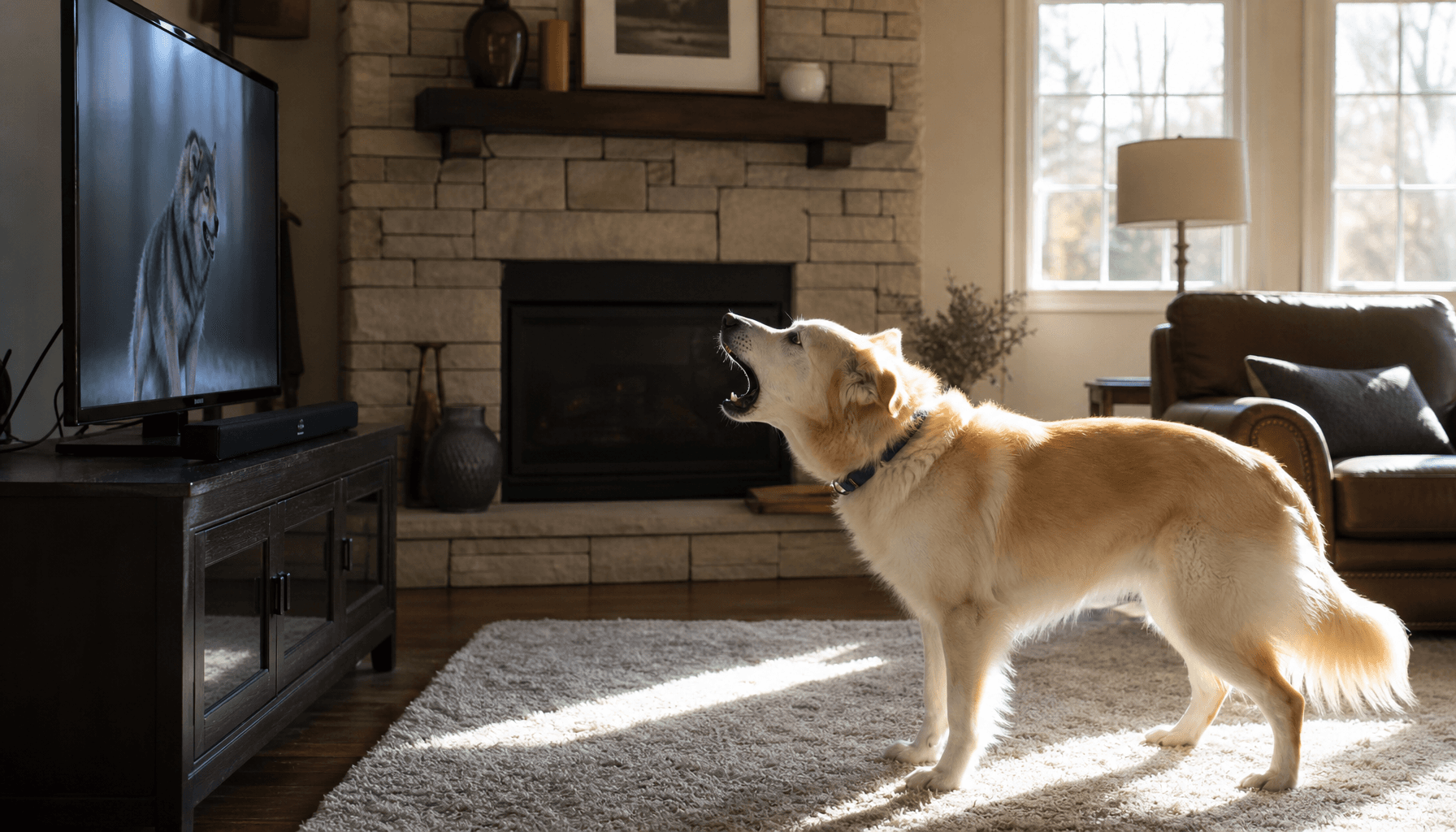 Your Dog Isn't Stupid for Barking at the TV — He's Seeing Something You Can't