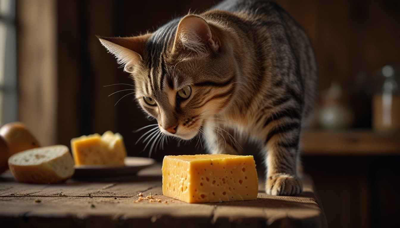 Können Katzen Käse essen?