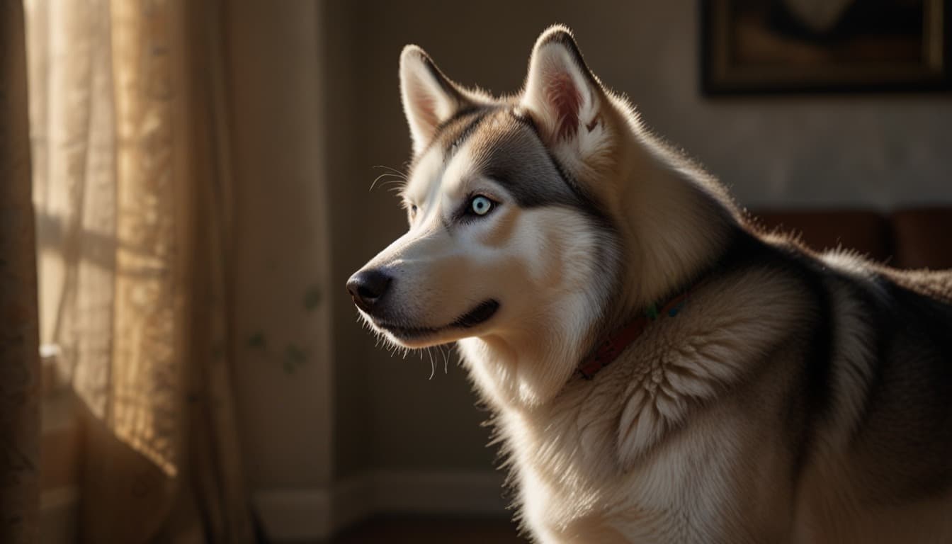 I Bathed My Foster Husky Every Week Because He 'Smelled Like Dog' — His Coat Turned Into a Flaky, Greasy Disaster
