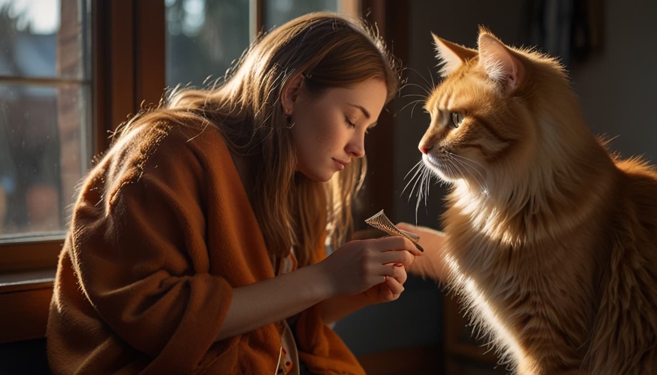 I Thought Brushing My Cat Once a Week Was Enough Until I Found a Mat the Size of a Golf Ball Behind His Ear — Here's How to Actually Brush a Long-Haired Cat Without Losing Your Mind or Your Skin
