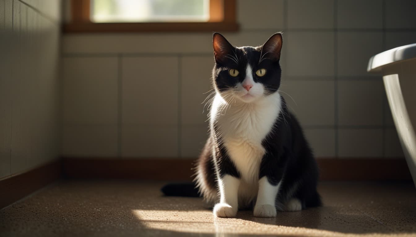 I Thought Scooping Once a Day Was 'Good Enough' — Then My Cat Started Pooping on the Bath Mat Every Morning