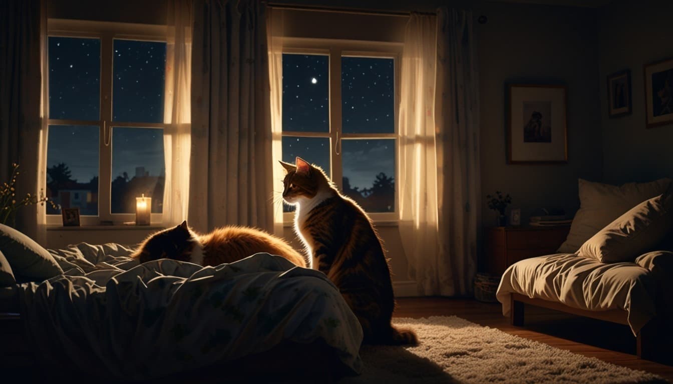 Los aullidos de mi gata a las 3 AM me hicieron querer llorar en el lavadero. Esto fue lo que realmente los detuvo.