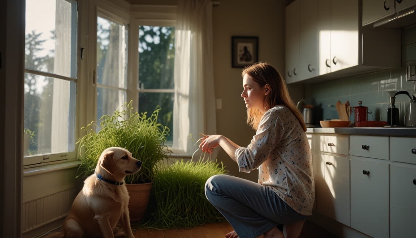 My Foster Dog Ate an Entire Patch of Grass, Threw Up Twice, and Cost Me $187 at the Vet — Here's What I Wish I'd Known