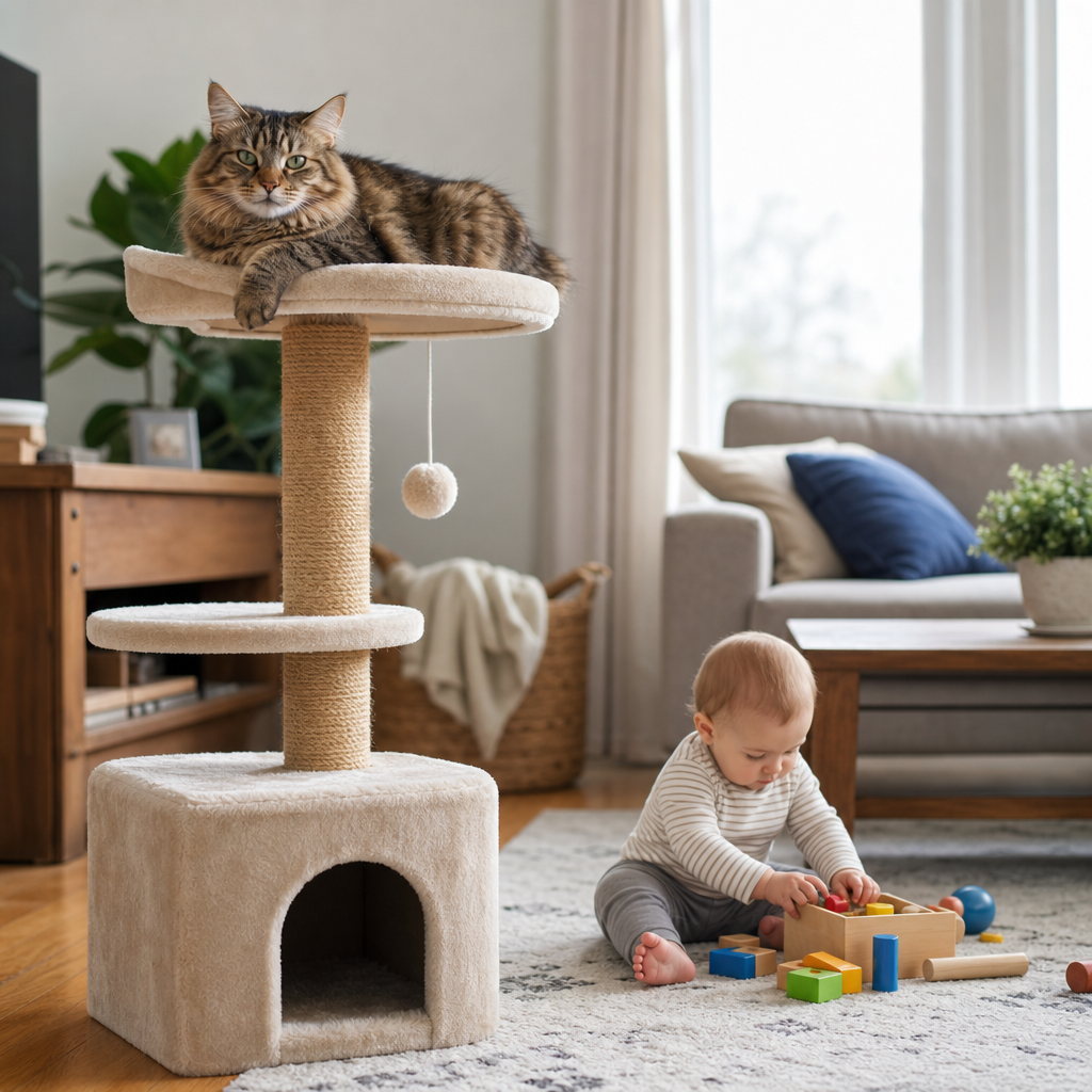 When Your Cat Meets Your Baby: Navigating the Whiskers and Wails - illustration 2