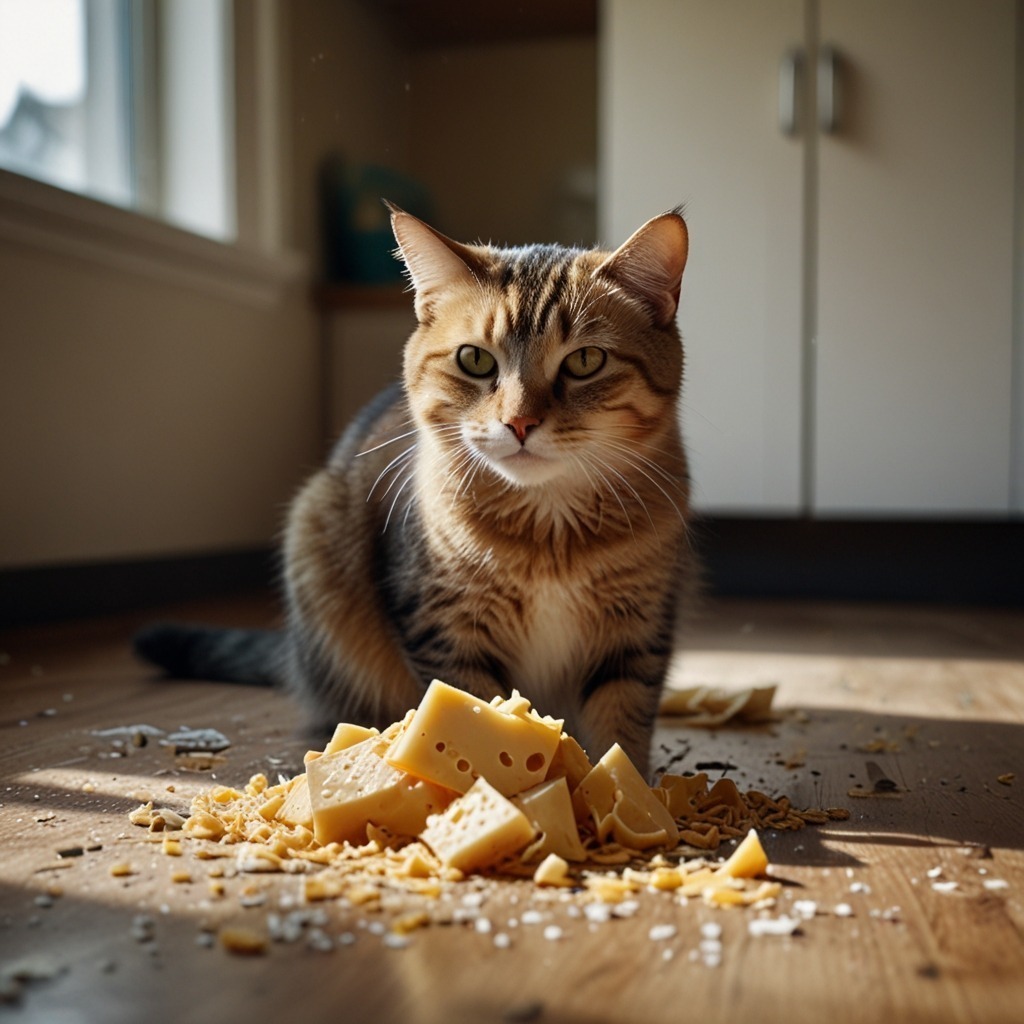 Can cats eat cheese? - illustration 2