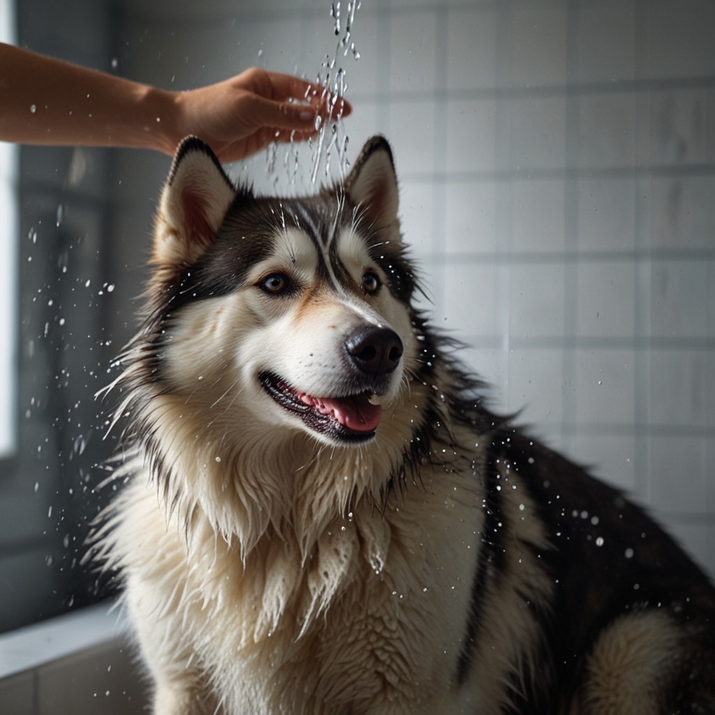 I Bathed My Foster Husky Every Week Because He 'Smelled Like Dog' — His Coat Turned Into a Flaky, Greasy Disaster - illustration 1