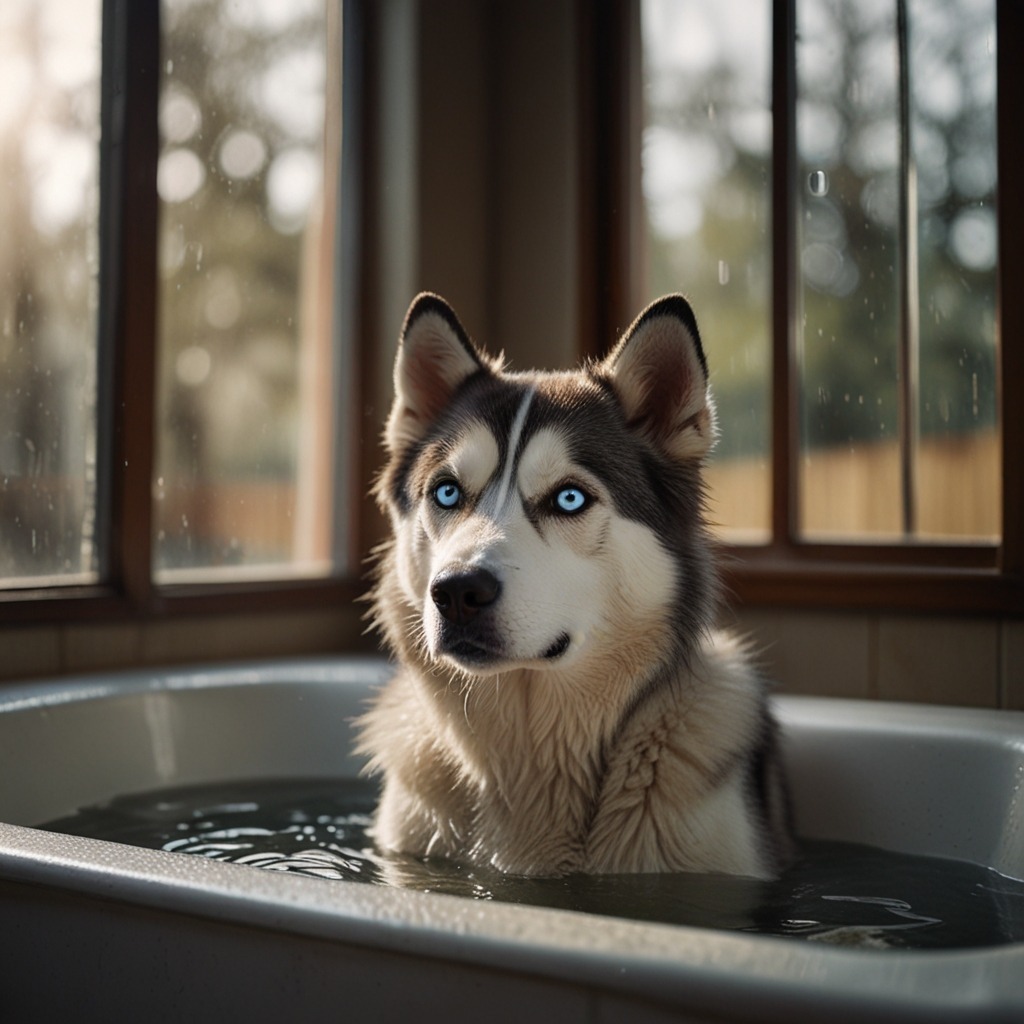 I Bathed My Foster Husky Every Week Because He 'Smelled Like Dog' — His Coat Turned Into a Flaky, Greasy Disaster - illustration 2