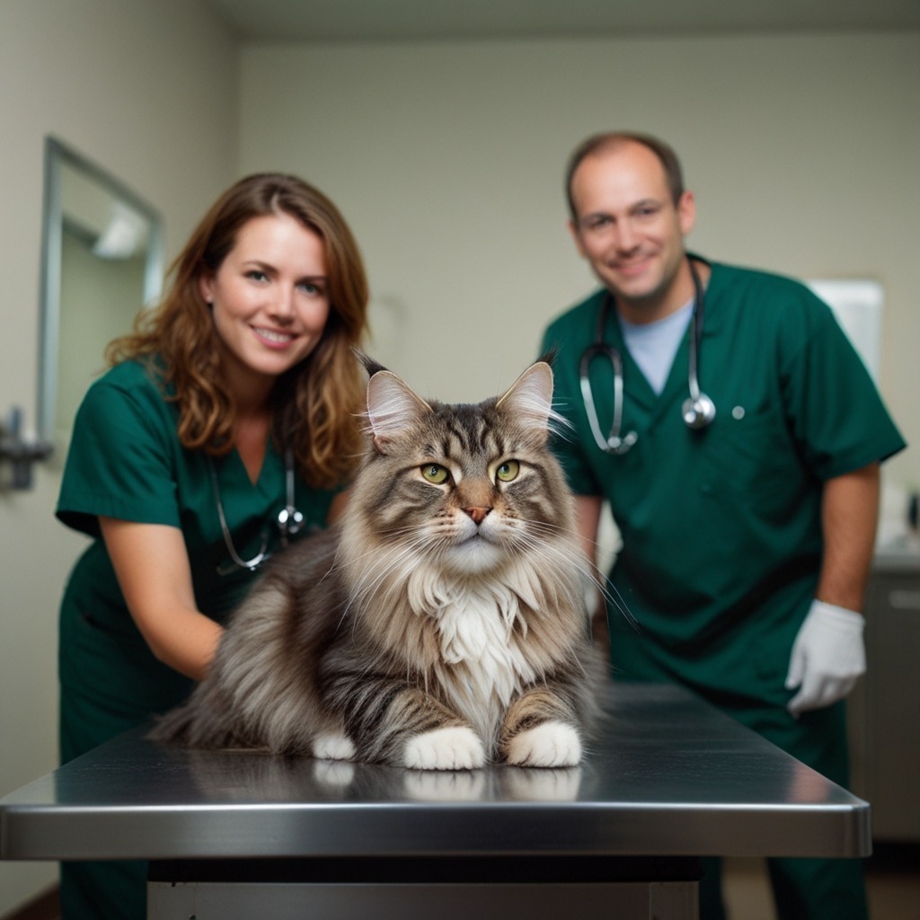 I Fed My Maine Coon Twice a Day for a Year — Here’s What the Vet Said When His Fur Started Coming Out in Clumps - illustration 3